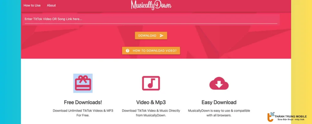Tải video TikTok không logo trên Musically