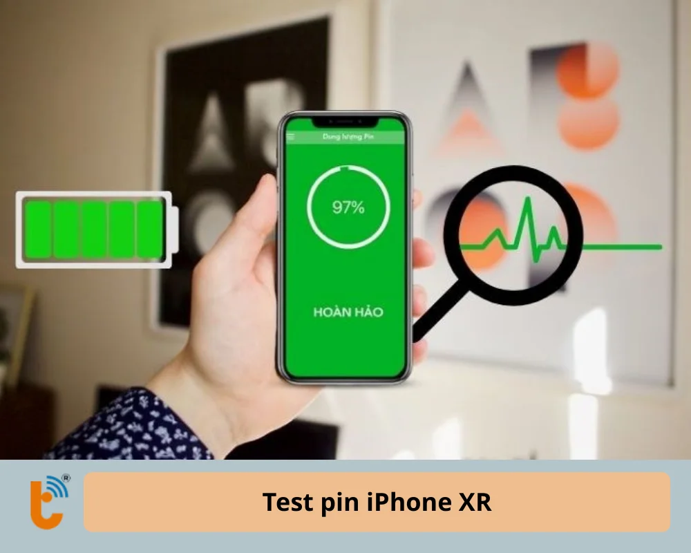 Test pin iPhone XR