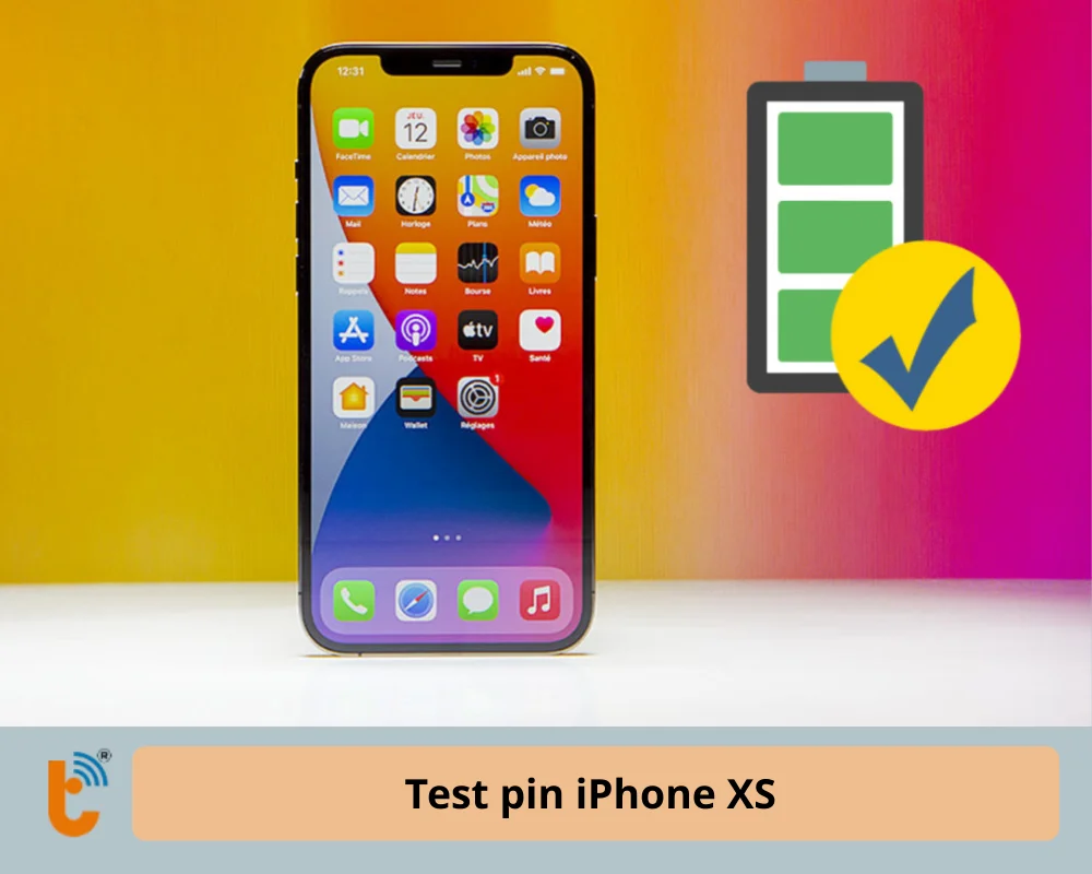 Test pin iPhone XS