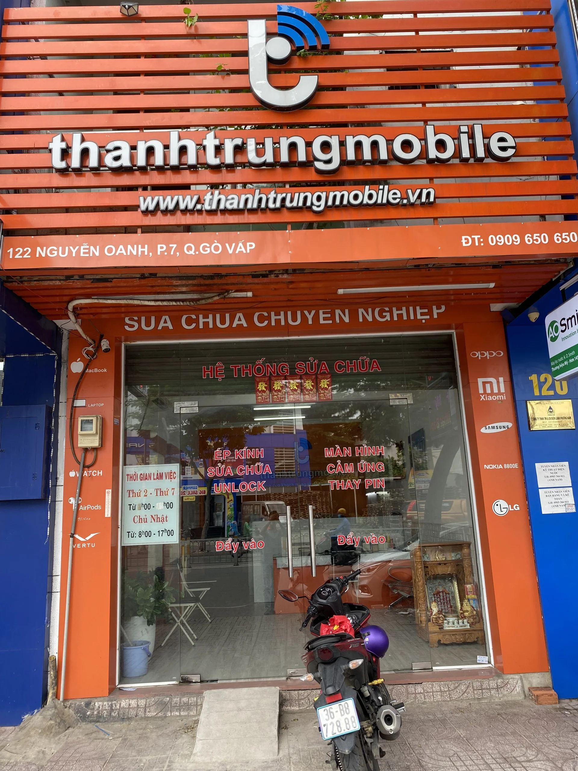 Cửa hàng Thành Trùng Mobile Gò Vấp - HCM
