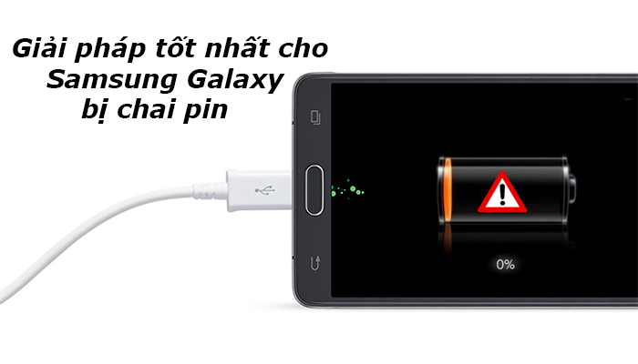 Giải pháp tốt nhất dành cho Samsung Galaxy Note 5 bị chai pin