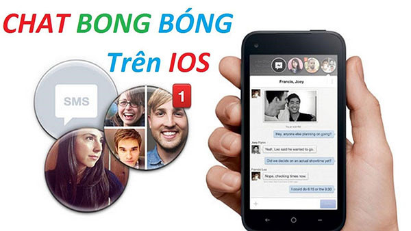 Hướng dẫn bật bong bóng chat messenger trên iPhone 6, 7 chạy iOS 11