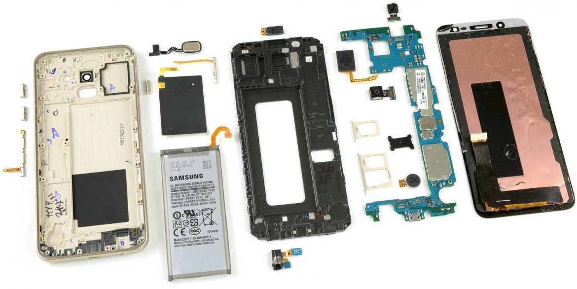 Thay pin Samsung J6 Plus