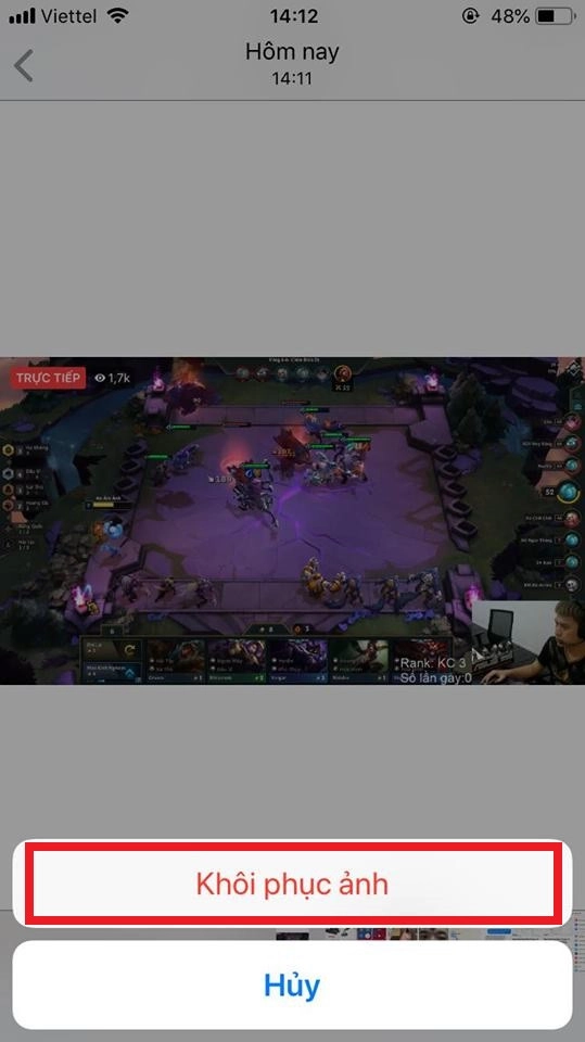 cách khôi phục ảnh đã xóa trên iCloud 10