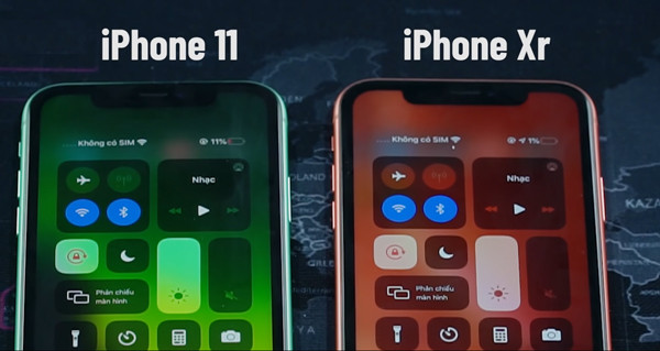 So sánh pin iPhone 11 với pin Xr - Pin iPhone 11 có tốt không?