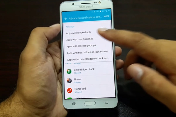 cách chặn quảng cáo trên điện thoại samsung j7 pro - 5
