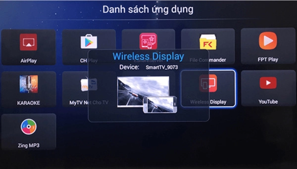 cách kết nối điện thoại với tivi asanzo 13