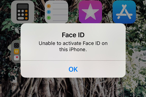 lỗi Face ID trên iPhone X