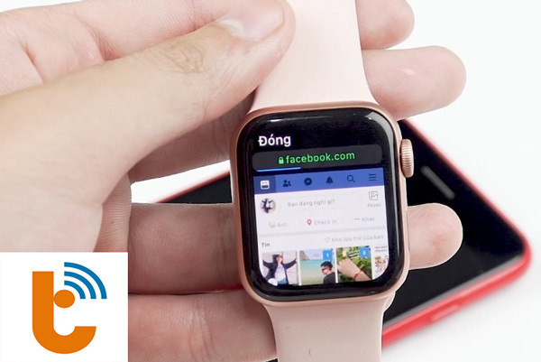 Cách lướt Facebook, Instagram trên đồng hồ Apple Watch