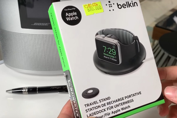 Đế đựng dock sạc cho Apple Watch thương hiệu Belkin