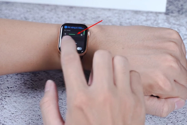 điều chỉnh trong phần cài đặt của đồng hồ