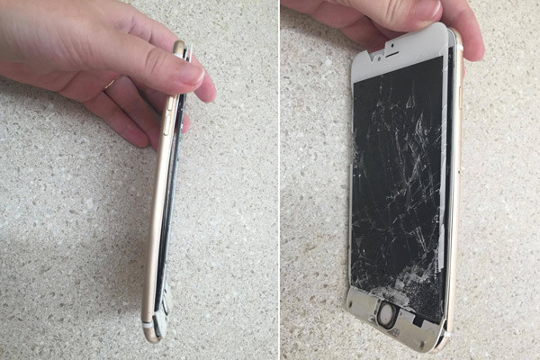 Màn hình iPhone bị vỡ