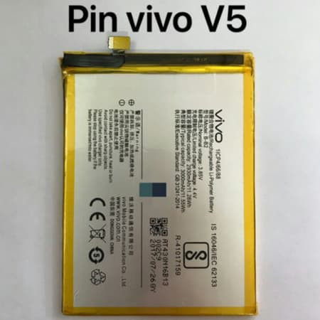 Thay pin Vivo V5