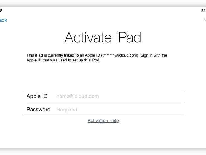 Cách khắc phục lỗi iPad yêu cầu kích hoạt
