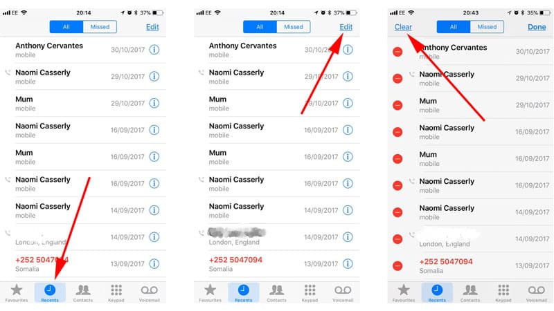 Làm thế nào để fix lỗi iPhone không lưu lịch sử cuộc gọi