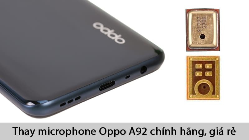 Thay microphone Oppo A92