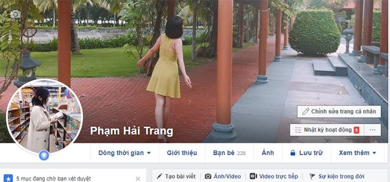 cách bật khiên avatar facebook 5