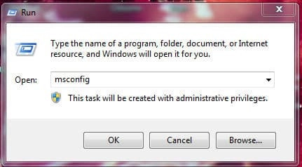 Tắt chương trình khởi động cùng hệ thông Windows 7 | Hình 1