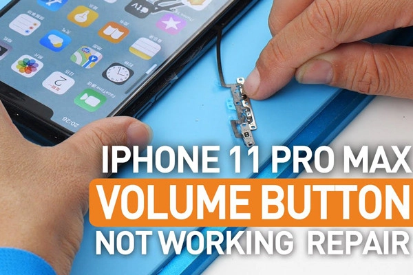 thay cáp volume gạt rung iPhone 11 Pro Max