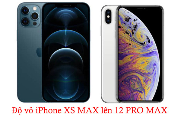Độ vỏ iPhone Xs Max lên iPhone 12 Pro Max