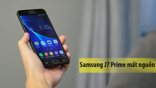 Sửa máy Samsung J7 Prime, Pro, Plus mất nguồn đột ngột