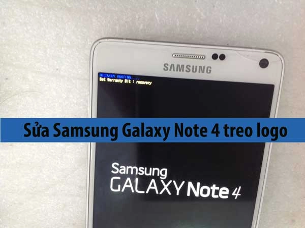Samsung Galaxy Note 4 treo logo