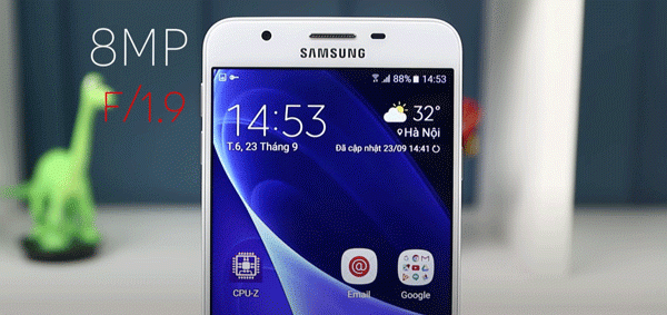 Sửa điện thoại Samsung J7 Prime mất sóng, sóng yếu