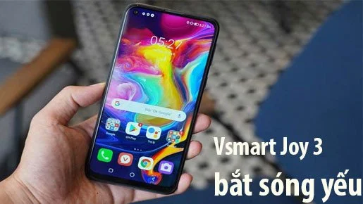 Sửa Vsmart Active 3 bắt sóng yếu, không bắt được sóng
