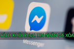 Cách khôi phục tin nhắn đã xóa trên Messenger nhanh chóng bằng 2 cách
