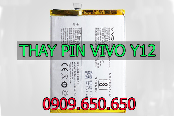 Thay pin Vivo Y12