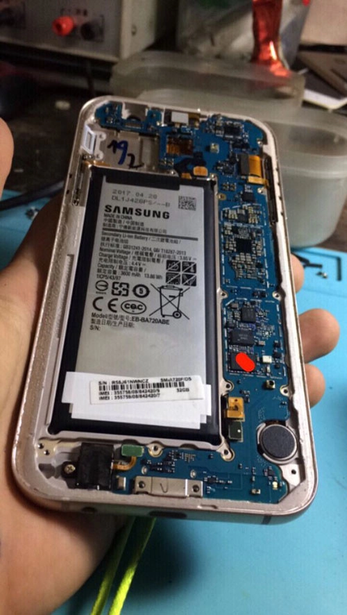 Giá thay IC nguồn của Samsung A5 giá bao nhiêu