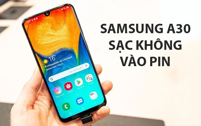 nguyen nhan cong sac samsung galaxy A30, A30s bi hong