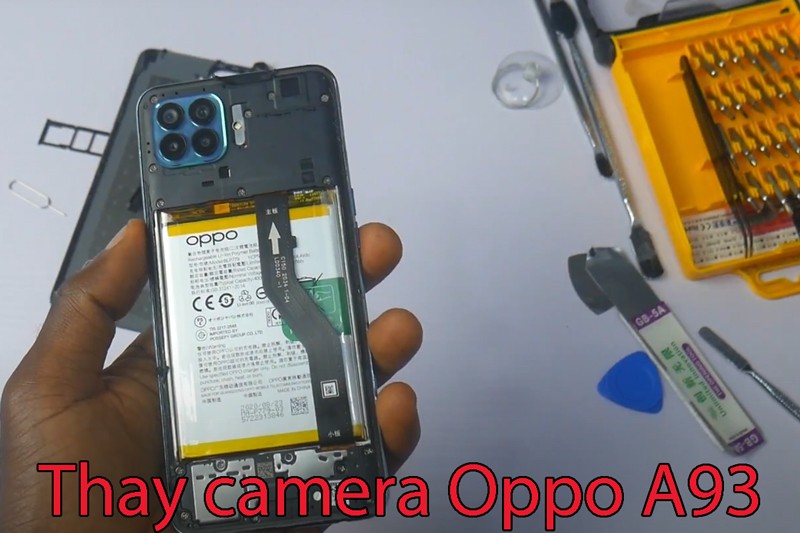 Thay camera trước, camera sau Oppo A93