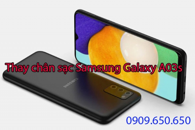 Thay chân sạc Samsung Galaxy A03s