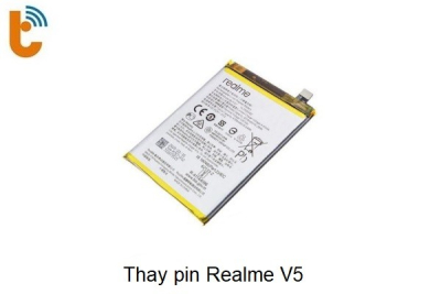 Thay pin Realme V5