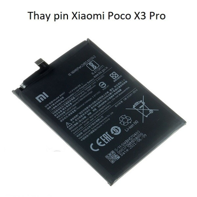 Thay pin Xiaomi Poco X3 Pro