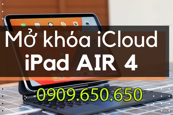 Mở khóa iCloud iPad Air 4, 5