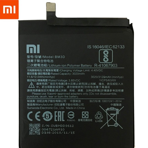 Thay pin Xiaomi Mi 8 SE (BM3D)