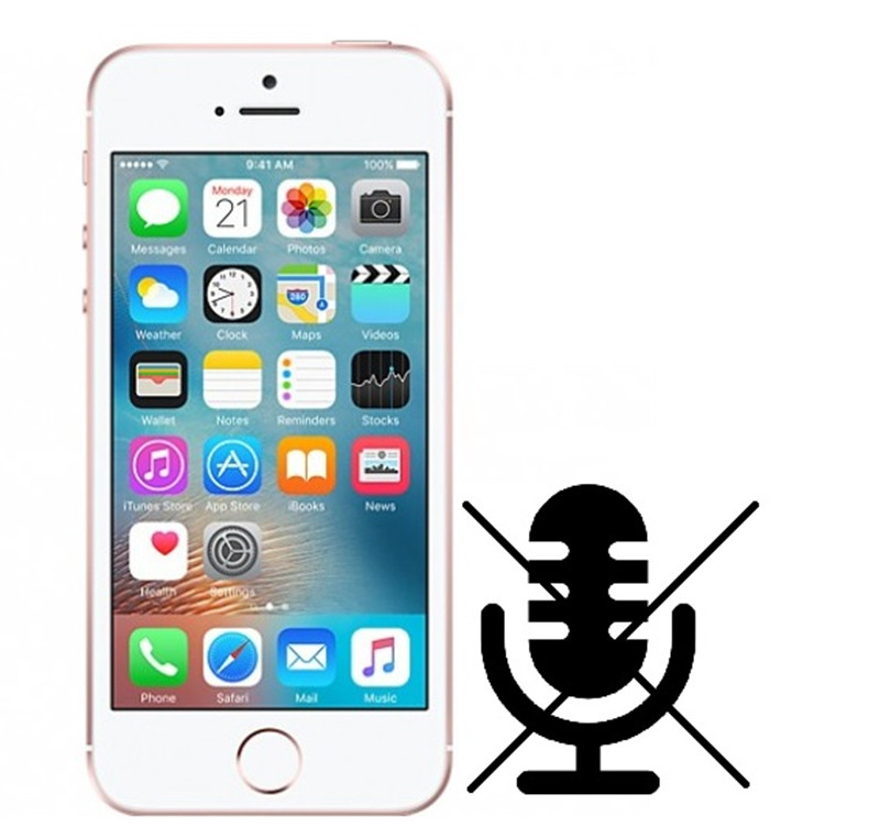 Những dấu hiệu thường thấy khi iPhone 5 bị hư mic