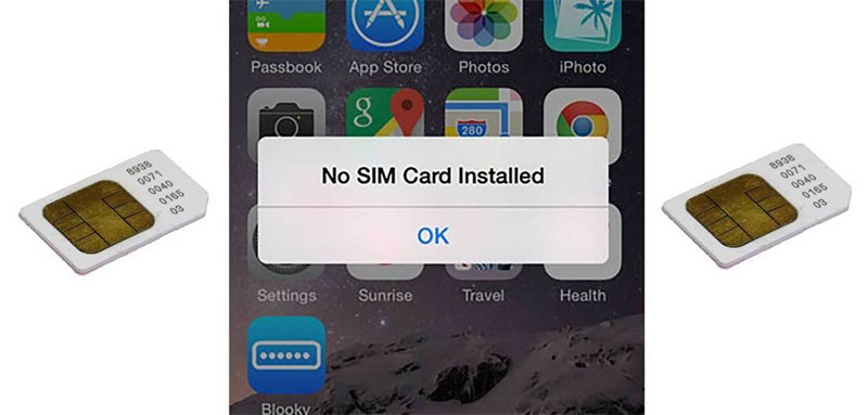 Lỗi iPhone 5s không nhận sim