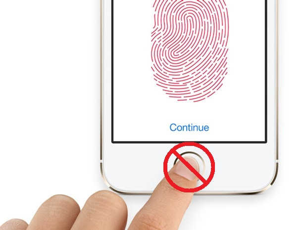 Biểu hiện của lỗi vân tay trên iPhone 6s Plus