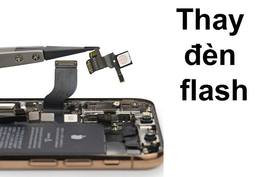 Cách khắc phục iPhone XS Max bị mất đèn Flash