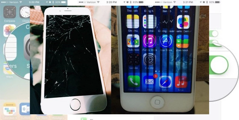 Dấu hiệu cho thấy bạn cần thay màn hình iPhone 5 mới