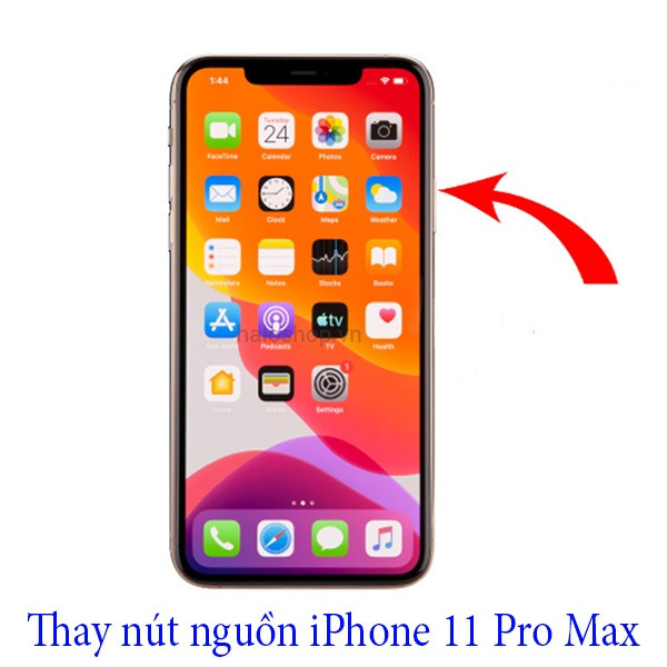 Thay dây nút nguồn iPhone 11 Pro Max