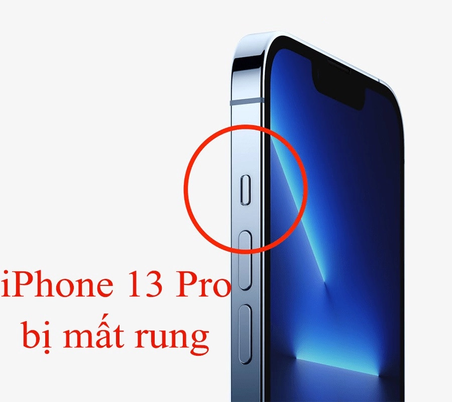 Dấu hiệu cần phải thay rung iPhone 13 Pro