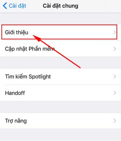 Chọn Giới thiệu