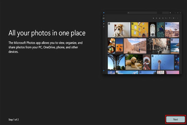 Cài đặt tích hợp ảnh ứng dụng Photos trên Windows 11 