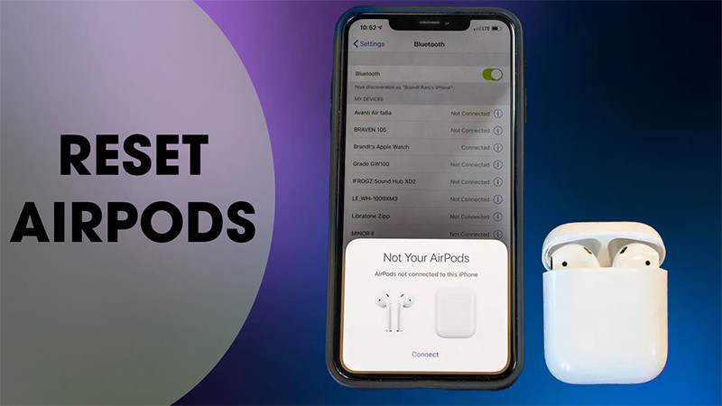 Reset lại Airpods 3