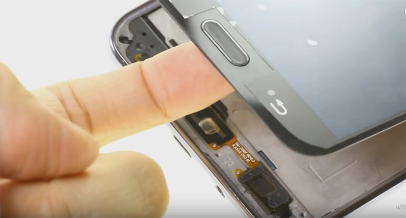 Dấu hiệu cần thay nút home, phím home điện thoại Samsung Galaxy J7 Prime