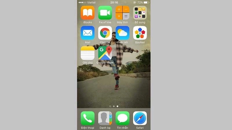 Wallet đã biến mất trên màn hình